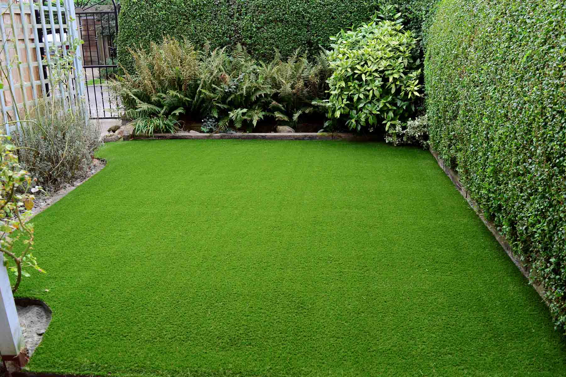 Synthetic turf installation in Lewisville